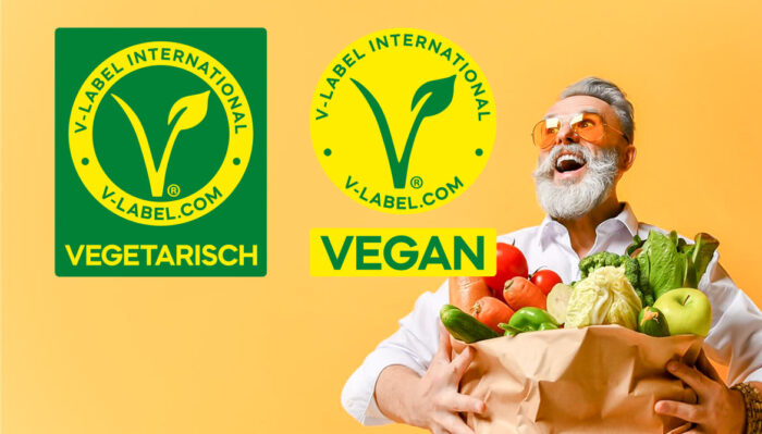 Das neue V-Label: vegane & vegetarische Produkte eindeutig gekennzeichnet